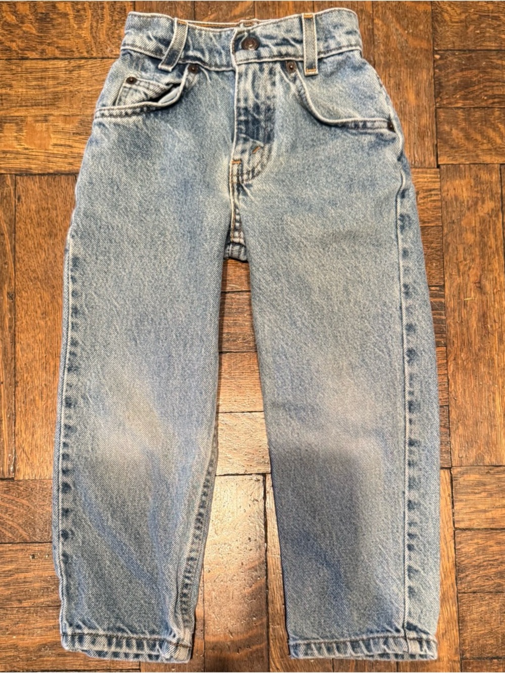 Classic Light Blue Men’s Straight-Leg Jeans